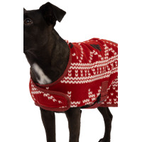 Couverture de Noël chien Horze Rouge Couverture de Noël chien Horze Rouge