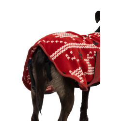 Couverture de Noël chien Horze Rouge Couverture de Noël chien Horze Rouge