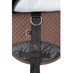 Tapis de monte en peau de mouton Horze Noir Tapis de monte en peau de mouton Horze Noir