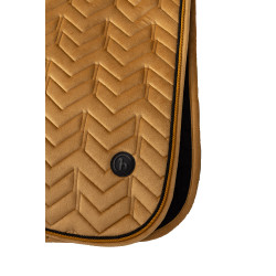 Tapis de selle Demélont polyvalent Horze Marron doré Tapis de selle Demélont polyvalent Horze Marron doré