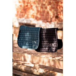 Tapis de selle Pegasus poney Horze Noir caviar Tapis de selle Pegasus poney Horze Noir caviar