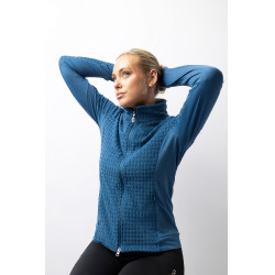Veste d'équitation polaire Darcey Horze Bleu céleste