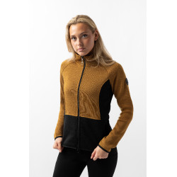Veste en fleece Neve Horze Marron doré Veste en fleece Neve Horze Marron doré