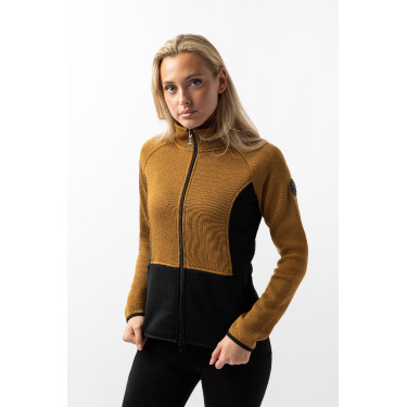 Veste en fleece Neve Horze Marron doré Veste en fleece Neve Horze Marron doré