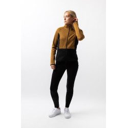 Veste en fleece Neve Horze Marron doré Veste en fleece Neve Horze Marron doré