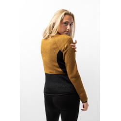 Veste en fleece Neve Horze Marron doré Veste en fleece Neve Horze Marron doré