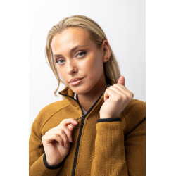 Veste en fleece Neve Horze Marron doré Veste en fleece Neve Horze Marron doré