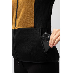 Veste en fleece Neve Horze Marron doré Veste en fleece Neve Horze Marron doré