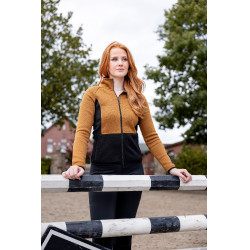 Fleecejas Neve Horze Goudbruin