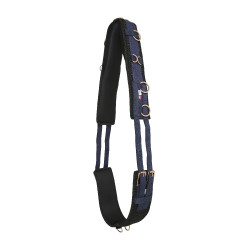 Nylon werk-singel Imperial Riding Deluxe Extra Marine / roze Blauw Nylon werk-singel Imperial Riding Deluxe Extra Marine / roze Blauw