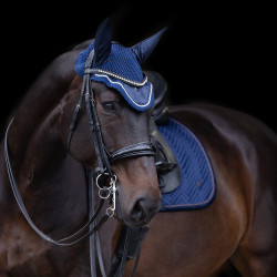 Bonnet anti-mouches Imperial Riding Lovely Bleu marine Bonnet anti-mouches Imperial Riding Lovely Bleu marine