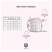 Muilkorf Imperial Riding Zwart