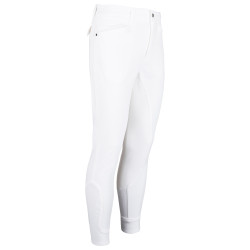 Pantalon d'équitation Euro-Star Camillo FullGrip homme Blanc