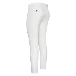 Pantalon d'équitation Euro-Star Camillo FullGrip homme Blanc