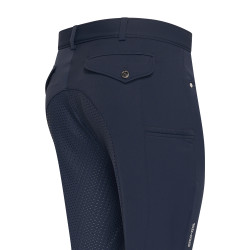 Pantalon d'équitation Euro-Star Camillo FullGrip homme Bleu marine