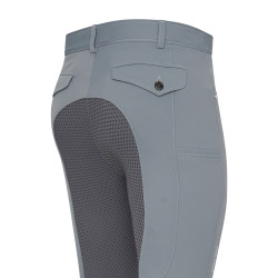 Pantalon d'équitation Euro-Star Camillo FullGrip homme Titanium Gris Pantalon d'équitation Euro-Star Camillo FullGrip homme Titanium Gris