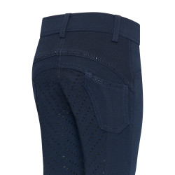 Pantalon d'équitation Easy Rider Elodie Diamond FullGrip enfant Bleu marine Pantalon d'équitation Easy Rider Elodie Diamond FullGrip enfant Bleu marine