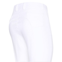Pantalon d'équitation Easy Rider Evita FullGrip Blanc