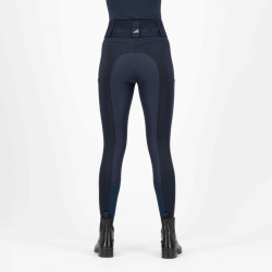 Legging d'équitation Euro-Star Athletic leanline FullGrip Night Bleu