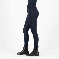 Legging d'équitation Euro-Star Athletic leanline FullGrip Night Bleu