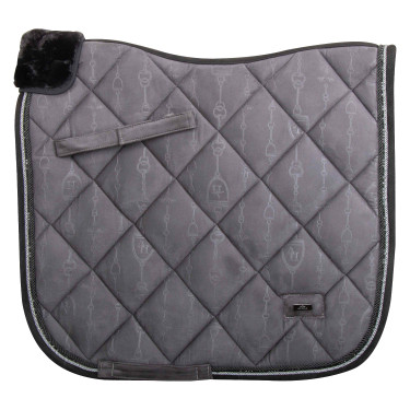 Dressuur zadeldek HV Polo met schapenvacht Lauren Dressuur zadeldek HV Polo met schapenvacht Lauren