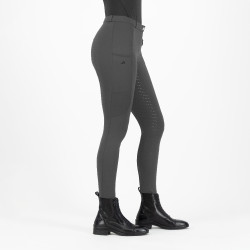 Pantalon d'équitation Easy Rider Joy FullGrip Aimant Gris