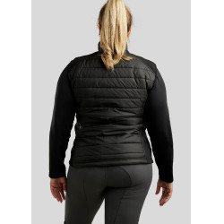 Mouwloze bodywarmer Montar Emma Curve dames Zwart