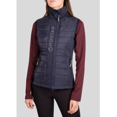 Doudoune sans manches Montar Emma femme Marine Bleu marine