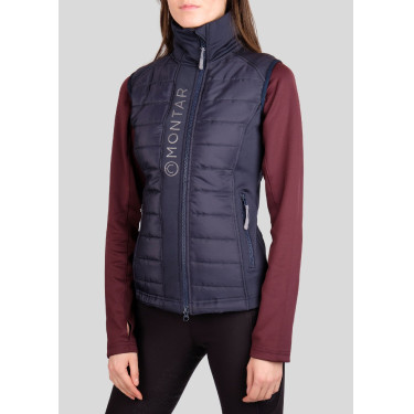 Doudoune sans manches Montar Emma femme Marine Bleu marine