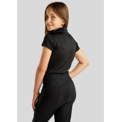 Polo Montar Junior Everly manches courtes Noir