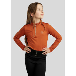 Polo Montar MoEverline junior roze goud lange mouwen