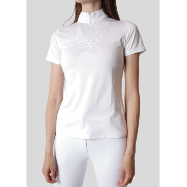 Wedstrijdpolo Montar Bling dames met korte mouwen Wedstrijdpolo Montar Bling dames met korte mouwen