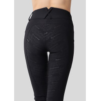 Legging Montar Michelle logo full grip femme Noir / rose gold