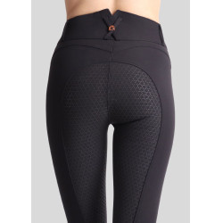 Pantalon Montar Molly Yati femme taille haute full grip Noir / rose gold