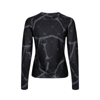 Haut de concours Kingsland femme KLVea manches longues Marine Bleu marine