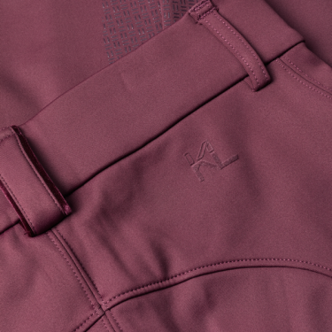 Kingsland damesrijbroek met rechte snit en kniestukken KLKornelia Geproefde wijnen Bordeaux