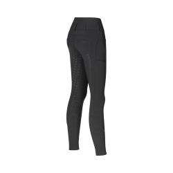 Kingsland broek full grip hoge taille dames KLKhloe X-Shape Zwart