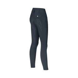 Pantalon Kingsland full grip taille mi-haute femme KLKimi A-Shape Marine Bleu marine