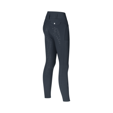 Pantalon Kingsland full grip taille mi-haute femme KLKimi A-Shape Marine Bleu marine