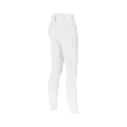 Kingsland broek full grip middelhoge taille dames KLKimi A-Shape Wit