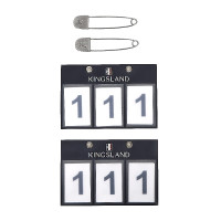 Porte numéro Kingsland 3 poches vendu par 2 Marine Bleu marine