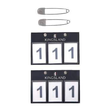 Porte numéro Kingsland 3 poches vendu par 2 Marine Bleu marine