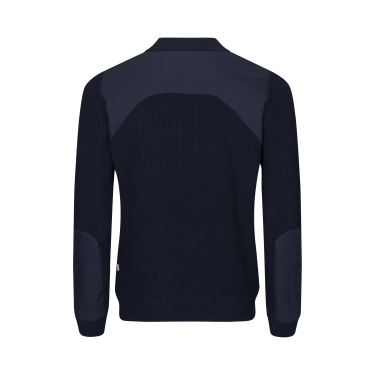 Gebreide heren trui Kingsland KLVas Marine Marineblauw