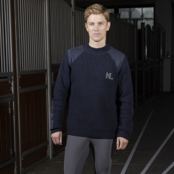 Pull Kingsland tricoté homme KLVas Marine Bleu marine Pull Kingsland tricoté homme KLVas Marine Bleu marine