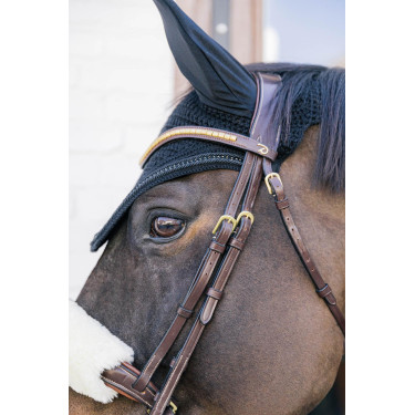 Bonnet Wellington Metalen Ketting Kentucky Zwart