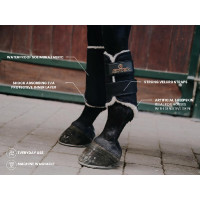 Guêtres fermées Solimbra antérieures Kentucky Noir