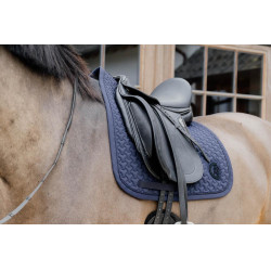 Tapis de selle Plaited Dressage Kentucky Marine Bleu marine