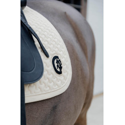Tapis de selle Plaited Dressage Kentucky Beige