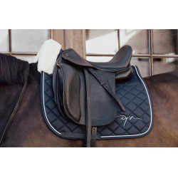 Tapis Skin Friendly Dressage Dy'on Marine Bleu marine