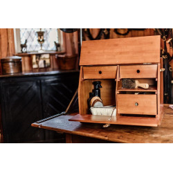 Set boite de pansage Show Grooming Deluxe by Kentucky Brun Marron